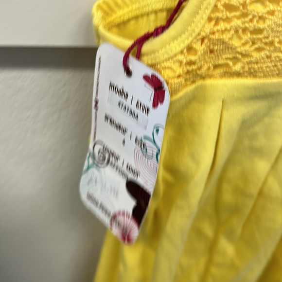 NWT Swim Coverup from Point Zero Girl/ Yellow - Picture 4 of 4